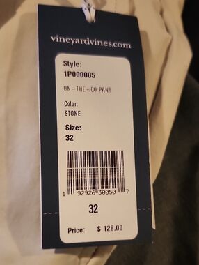 PAIGE Stone On-The-Go Men’s Pants Reg. $2800.00